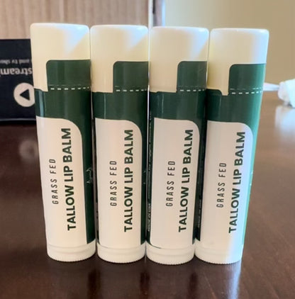 Grass Fed Tallow Lip Balm